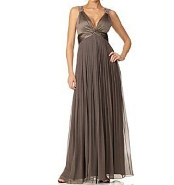 BCBGMaxAzria Dresses & Skirts - BCBG MaxAzria Grecian Gown Sz 8 Prom Formal Wedding Cosplay Goddess Bridesmaid
